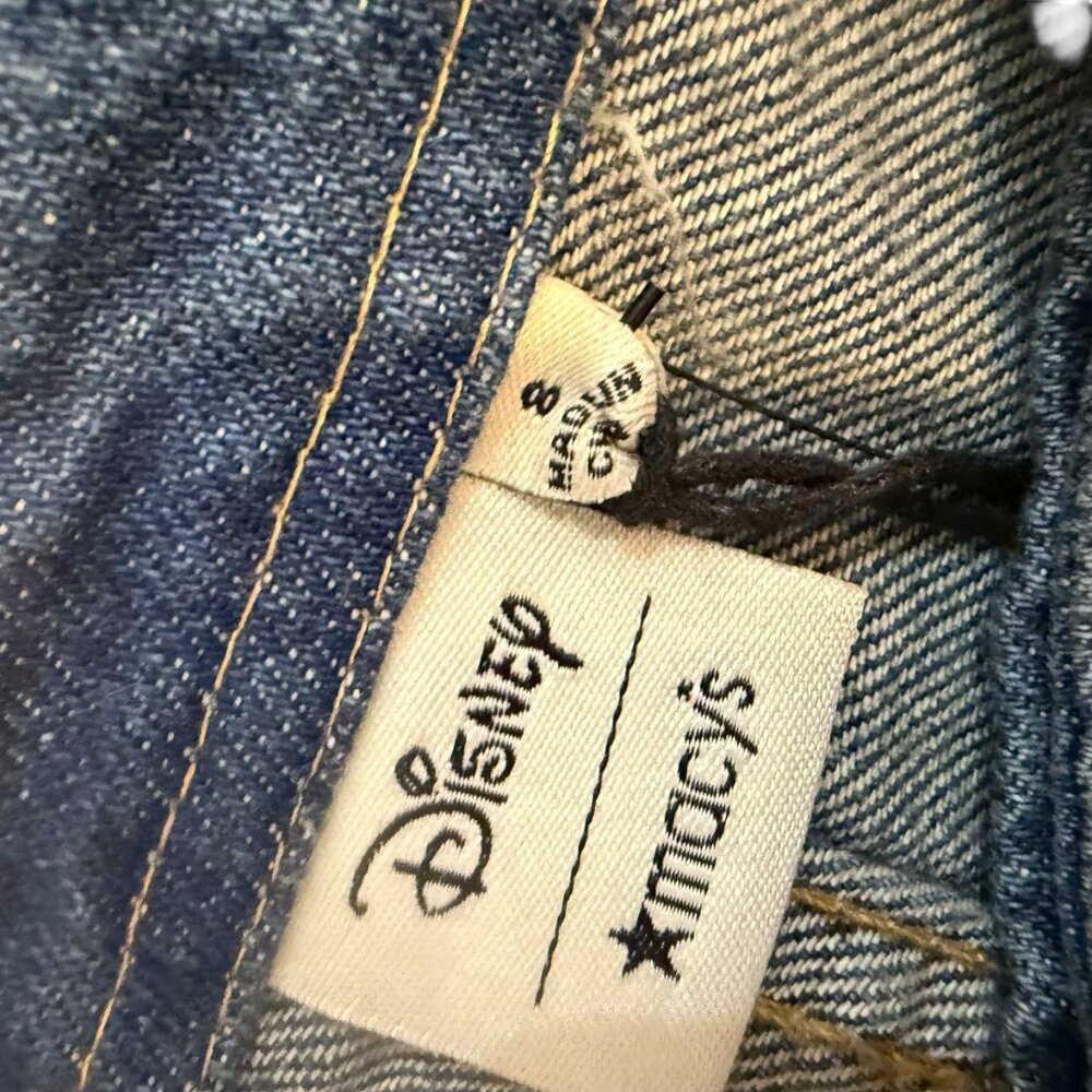 NWT Minnie Majorette Disney Limited Edition High Rise Wide-Leg Jeans-10 28 Macys - Picture 14 of 16